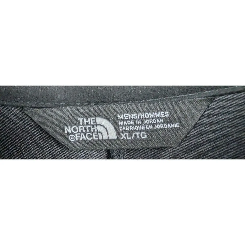 The North Face WindWall Softshell Jacket Black Red Grill Logo Men’s XL